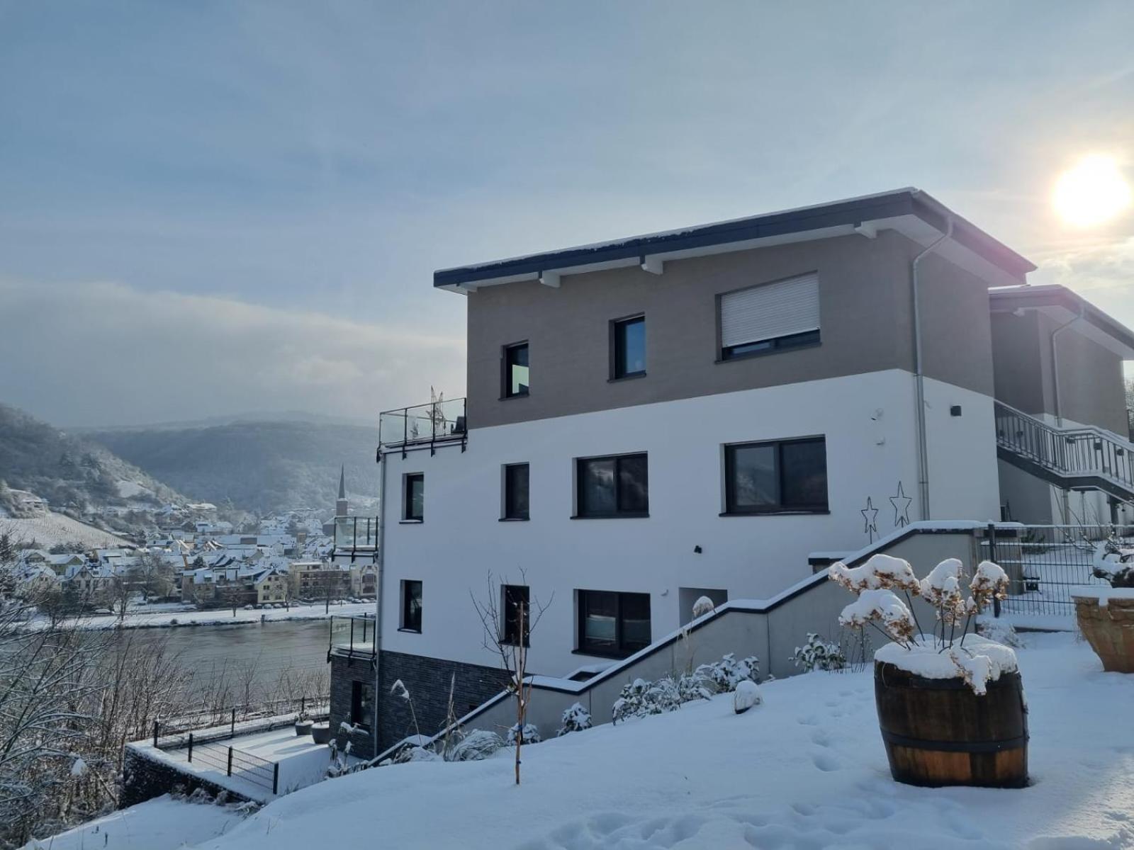Mv Roemervilla, Lofts & Penthouses Mit Traumhaftem Moselpanoramablick Und Sauna Treis-Karden Luaran gambar