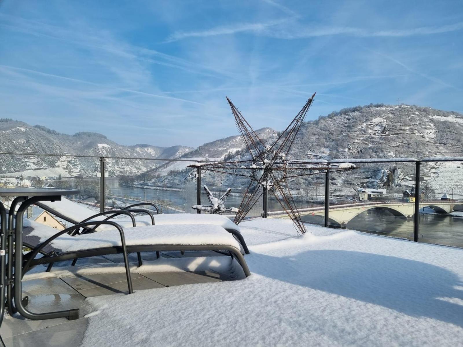 Mv Roemervilla, Lofts & Penthouses Mit Traumhaftem Moselpanoramablick Und Sauna Treis-Karden Bilik gambar