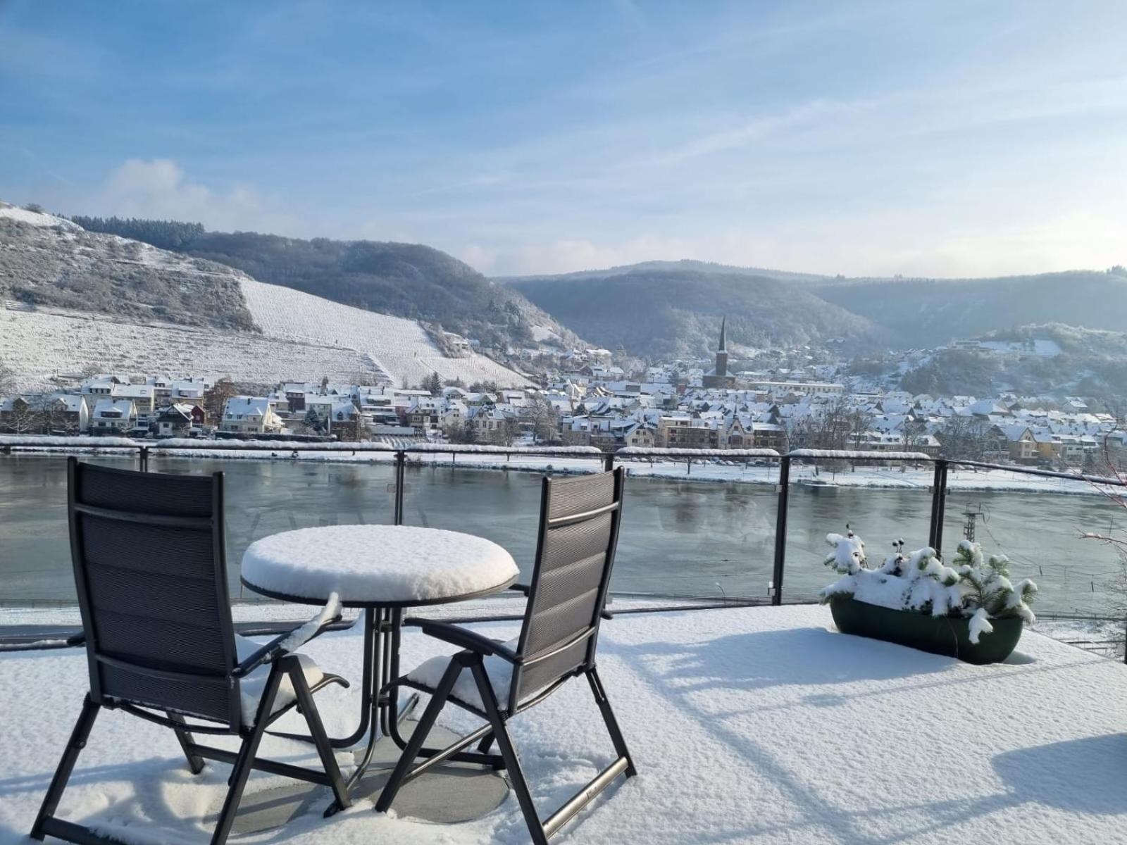 Mv Roemervilla, Lofts & Penthouses Mit Traumhaftem Moselpanoramablick Und Sauna Treis-Karden Bilik gambar